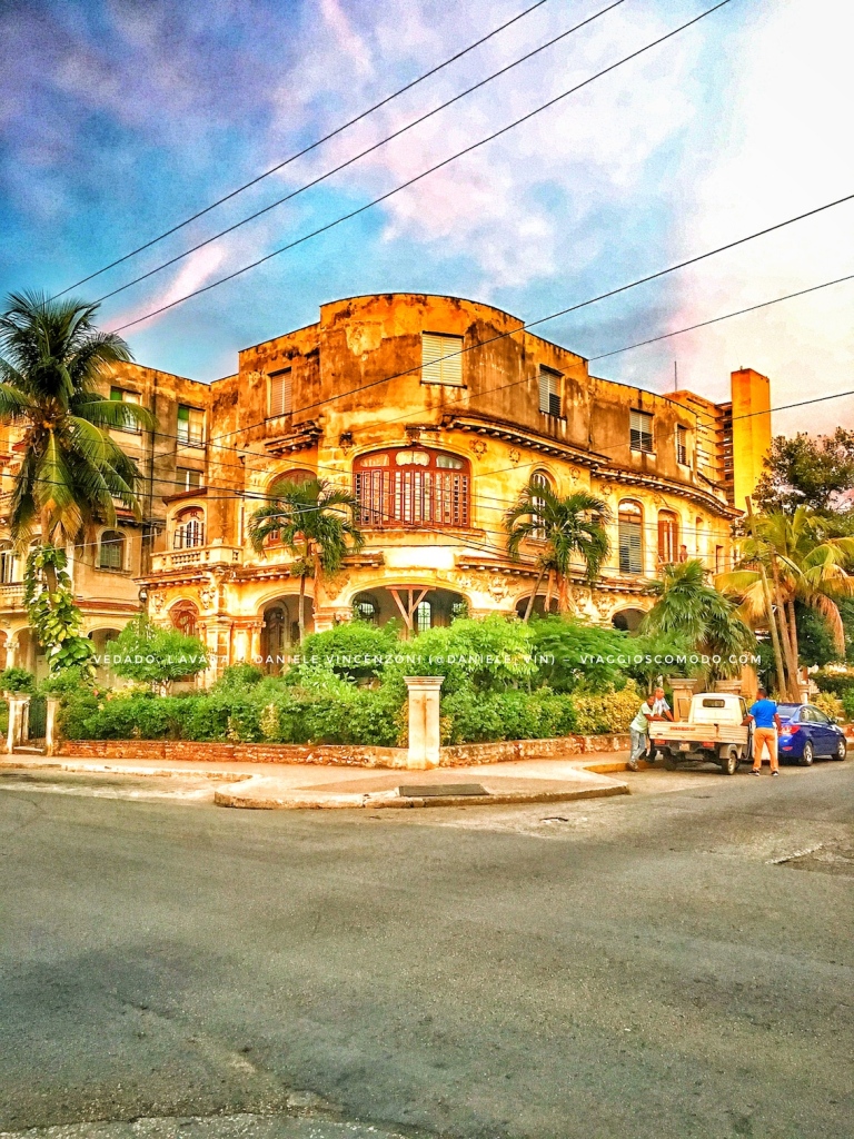 Uno scorcio del Vedado, celebre quartiere residenziale di L'Avana, Cuba