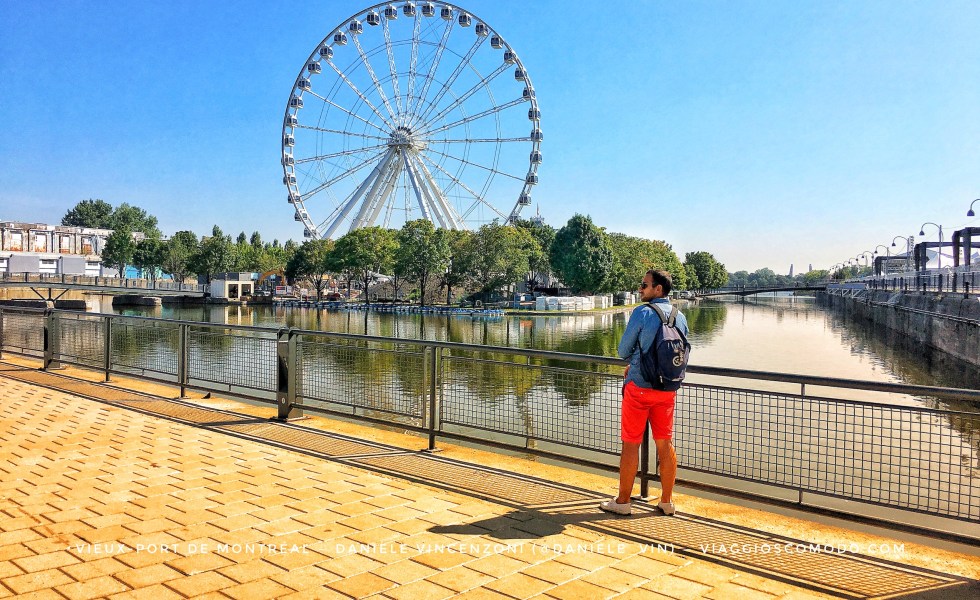 Vieux-Port de Montreal e Grande Roue — Canada